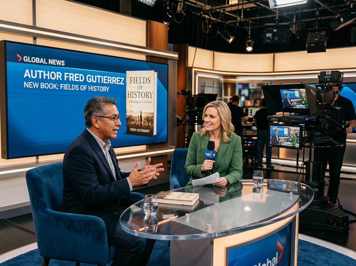 Fred Gutierrez interviewed on national television broadcast
